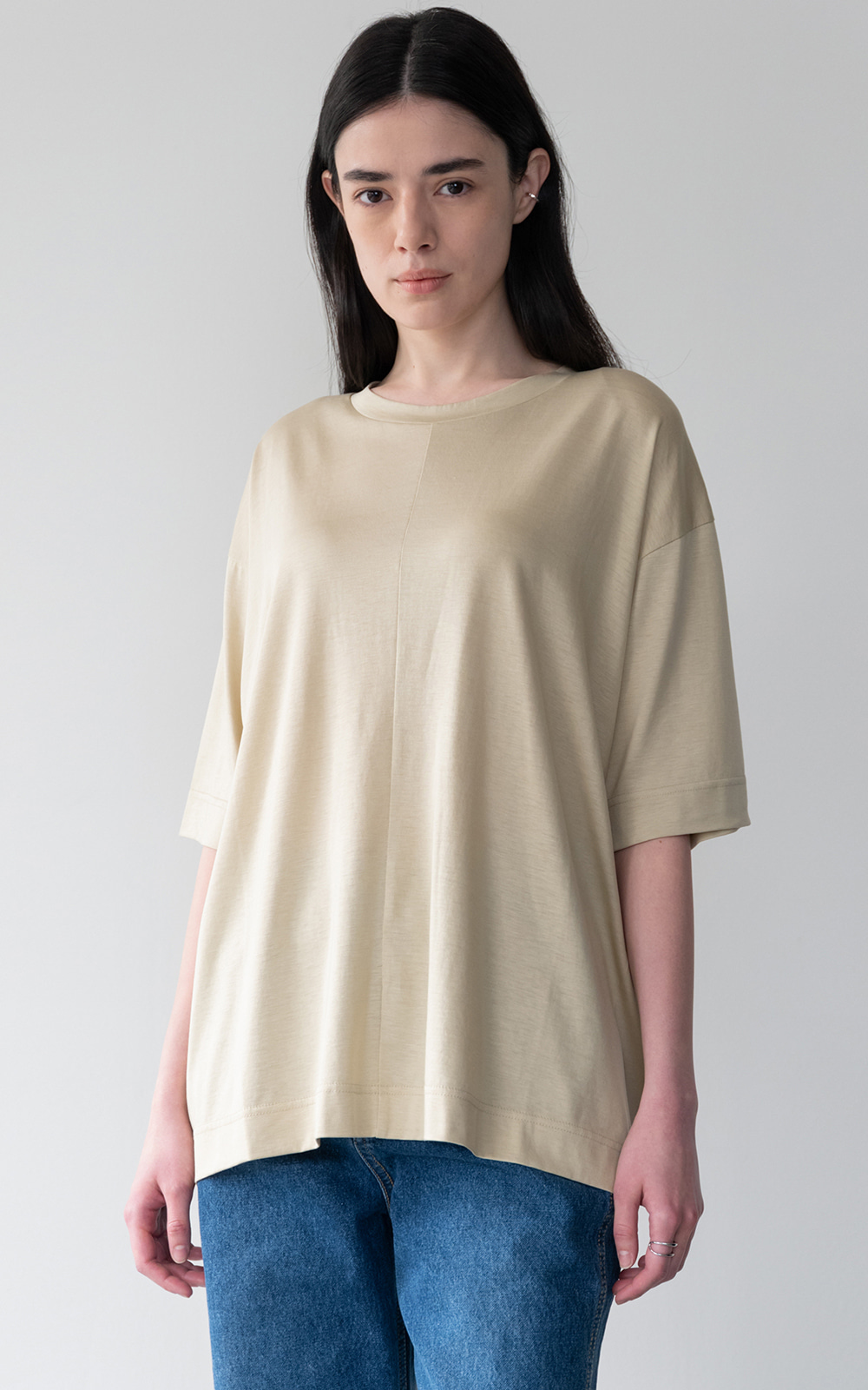 CO OVERSIZED SILK T [3colors]